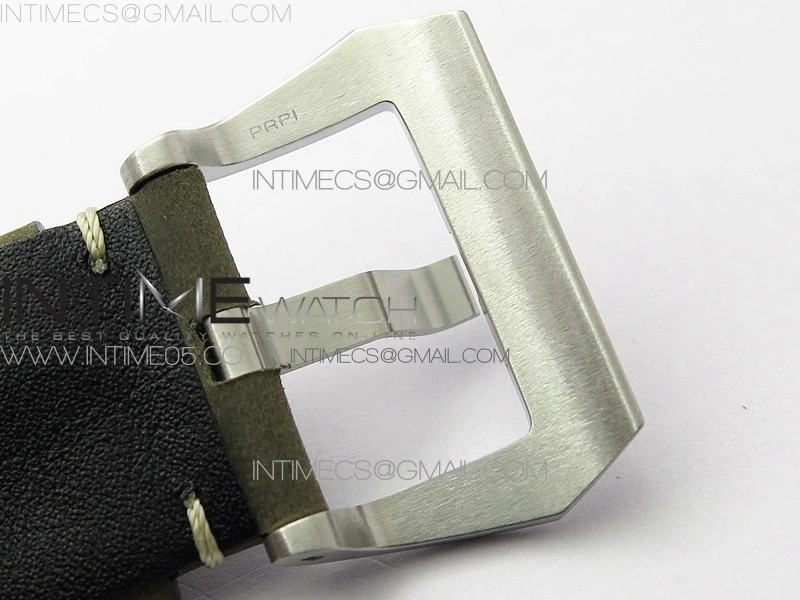 PAM1314 VSF 1:1 Best Edition White Dial on Brown Leather Strap P.9000 Super Clone